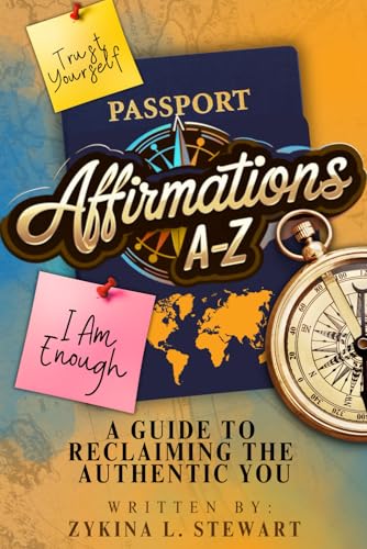 Affirmations A-Z book cover by Zykina Stewart