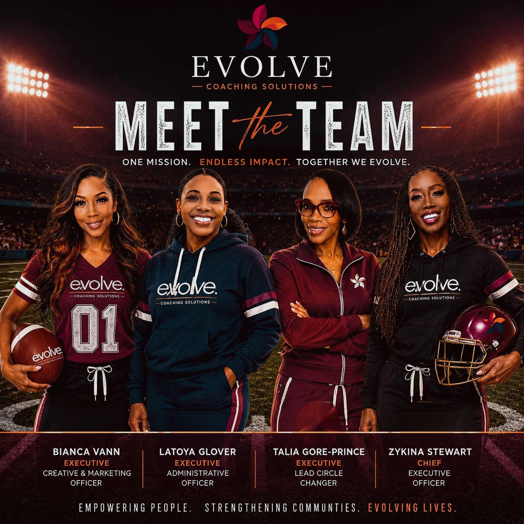 The Evolve Coaching Solutions executive team